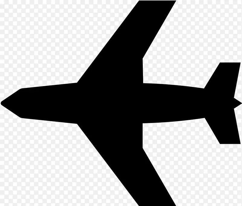 飞机机翼图标-没有白蚁剪贴画部件