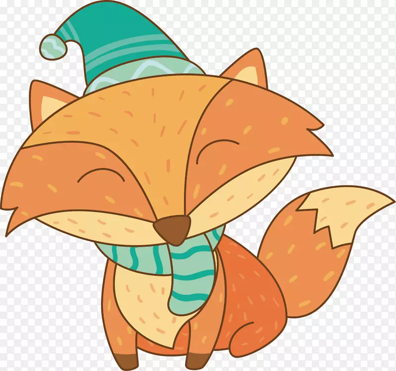 动物狐狸-橙狐