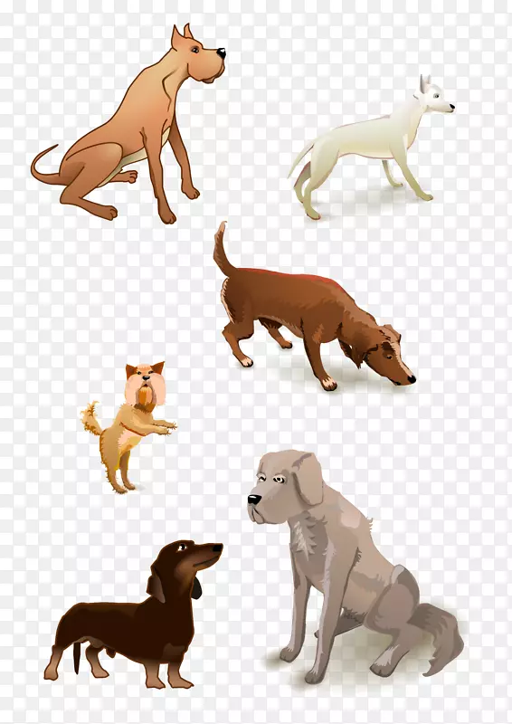 Beagle宠物看护小狗剪贴画-微软剪贴画