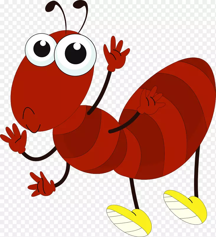 蚂蚁动画剪贴画-卡通PNG