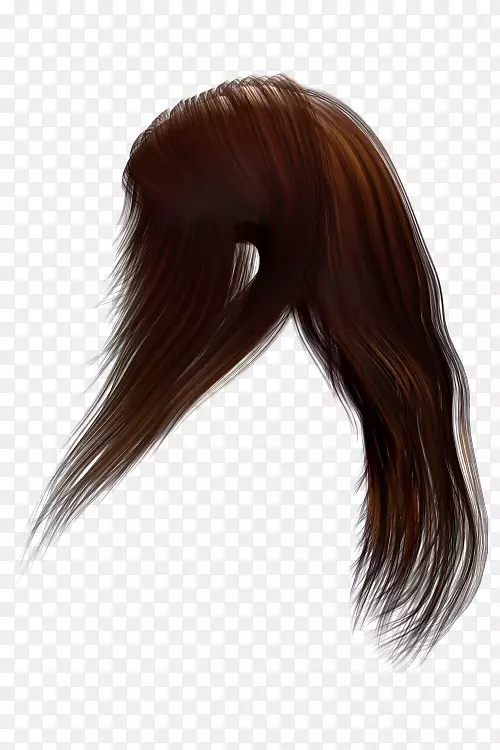 卡佩利头发-有创意的棕色头发