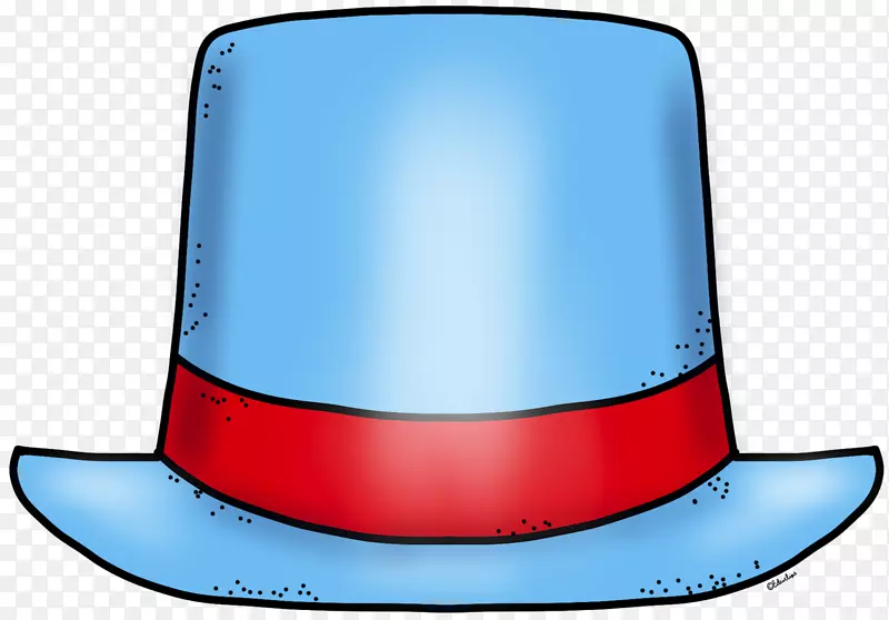 派对帽，大礼帽，棒球帽夹，艺术-蓝色帽子剪贴画