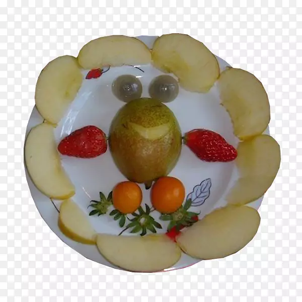 水果沙拉盘奥格里斯-苹果什锦