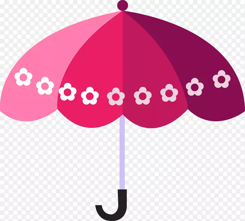 雨伞粉色剪贴画-粉红色爱情伞