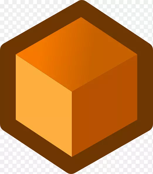 立方体三维空间形状剪贴画三维立方体剪贴画