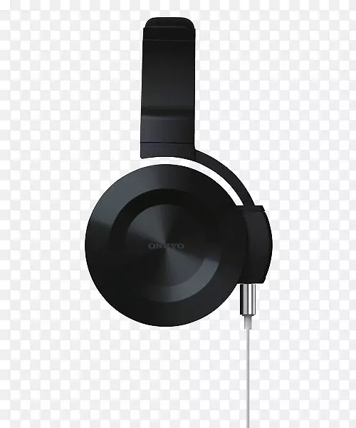 耳机-高保真度-耳电缆-黑色耳机