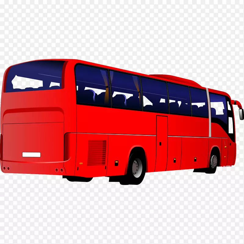 旅游巴士服务巴士站-红色旅游巴士