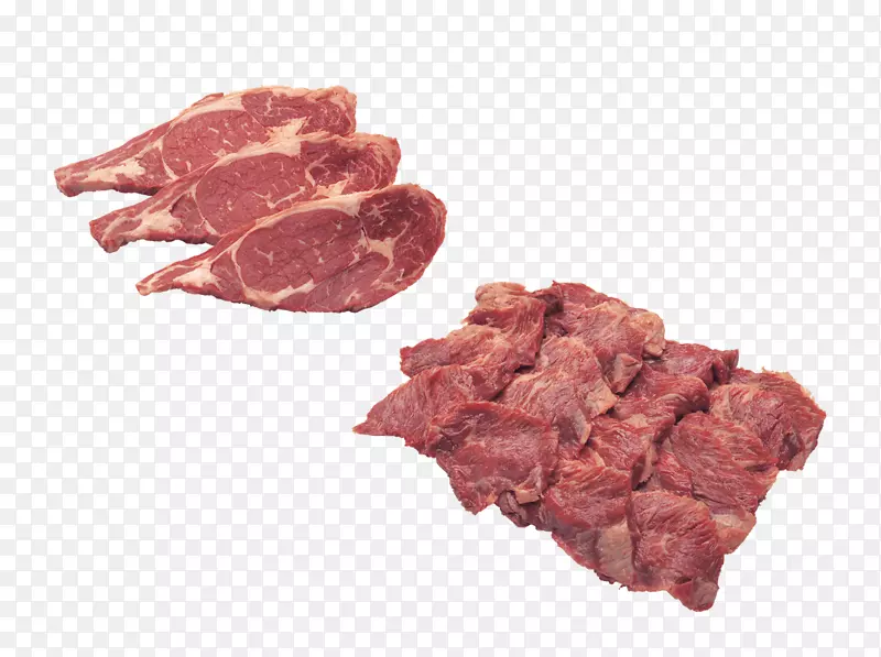 肉类食品图标-腰部肉和肉