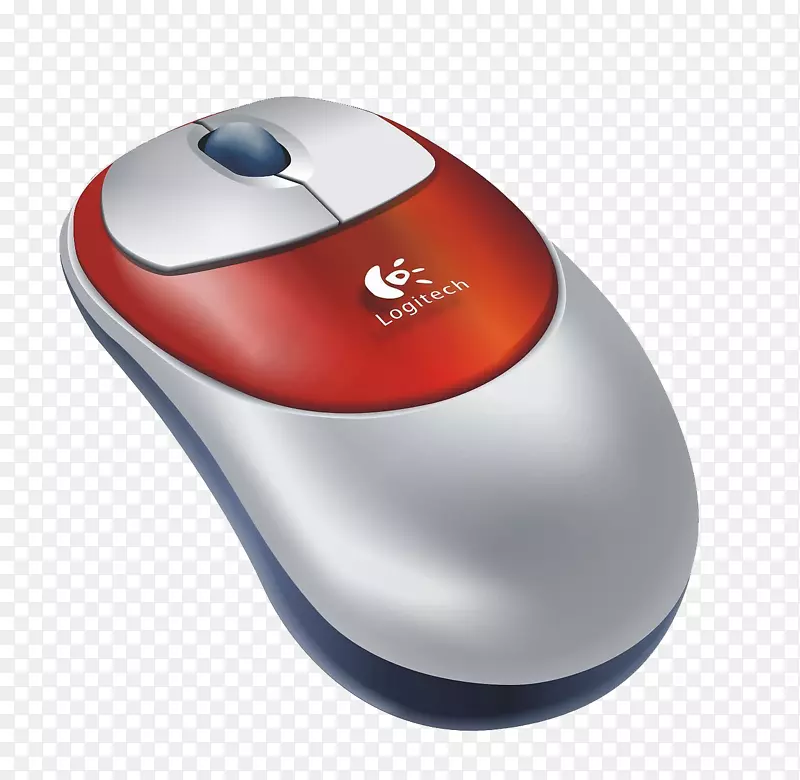 电脑鼠标电脑键盘-红色鼠标