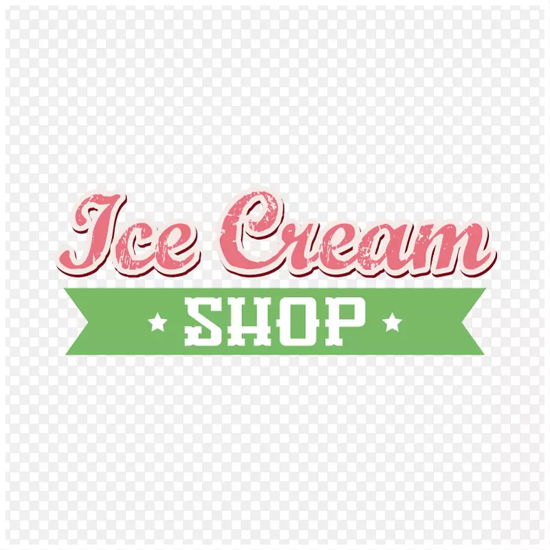 冰淇淋店蛋糕烘焙-冰淇淋店标志