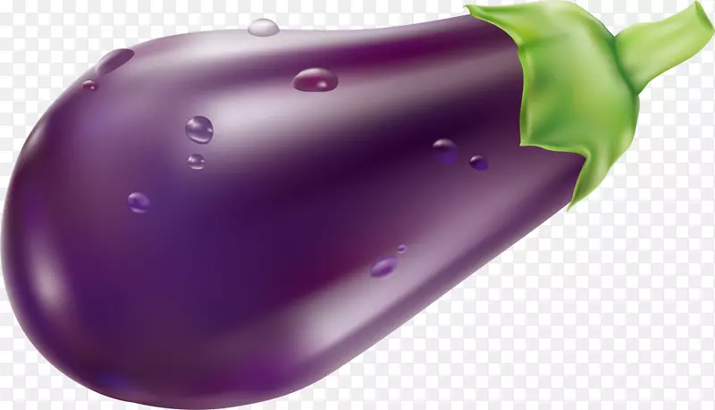 紫色茄子-紫色卡通茄子