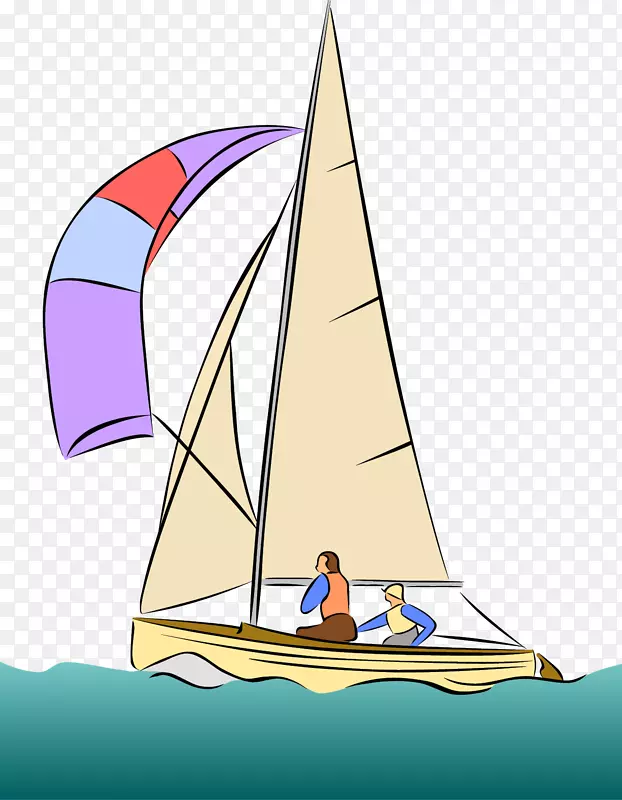 小艇帆船-帆船