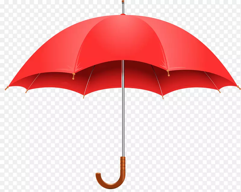 雨伞红色时尚配件-红色雨伞
