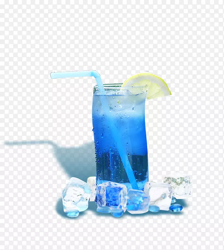 蓝色夏威夷海风畅饮-凉快夏日饮品