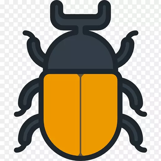 甲虫类动物王国蛇鼠图标-甲虫
