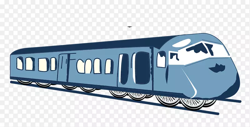 铁路运输铁路车厢剪辑艺术列车