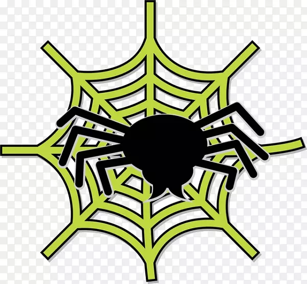 蜘蛛网摄影插图.卡通蜘蛛材料