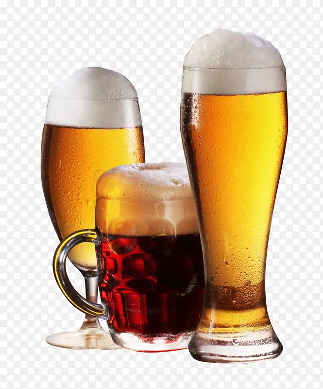 啤酒玻璃器皿蒸馏饮料杯透明啤酒杯