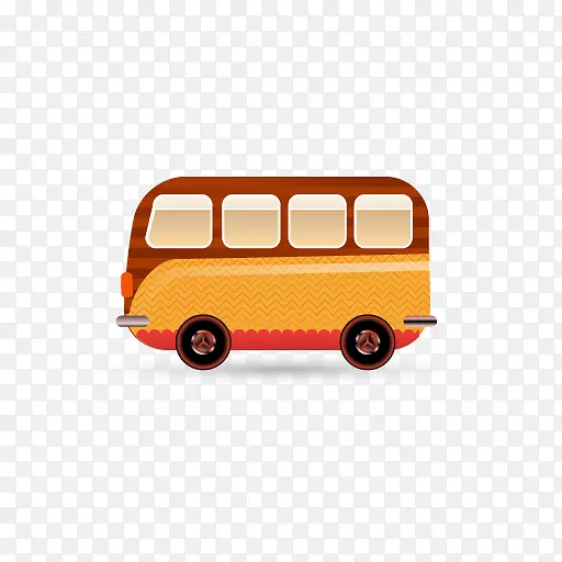 货车巴士图标-巴士
