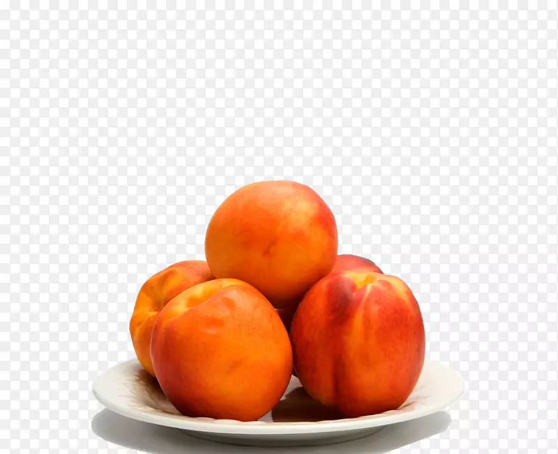 果汁油桃食物水果-桃子