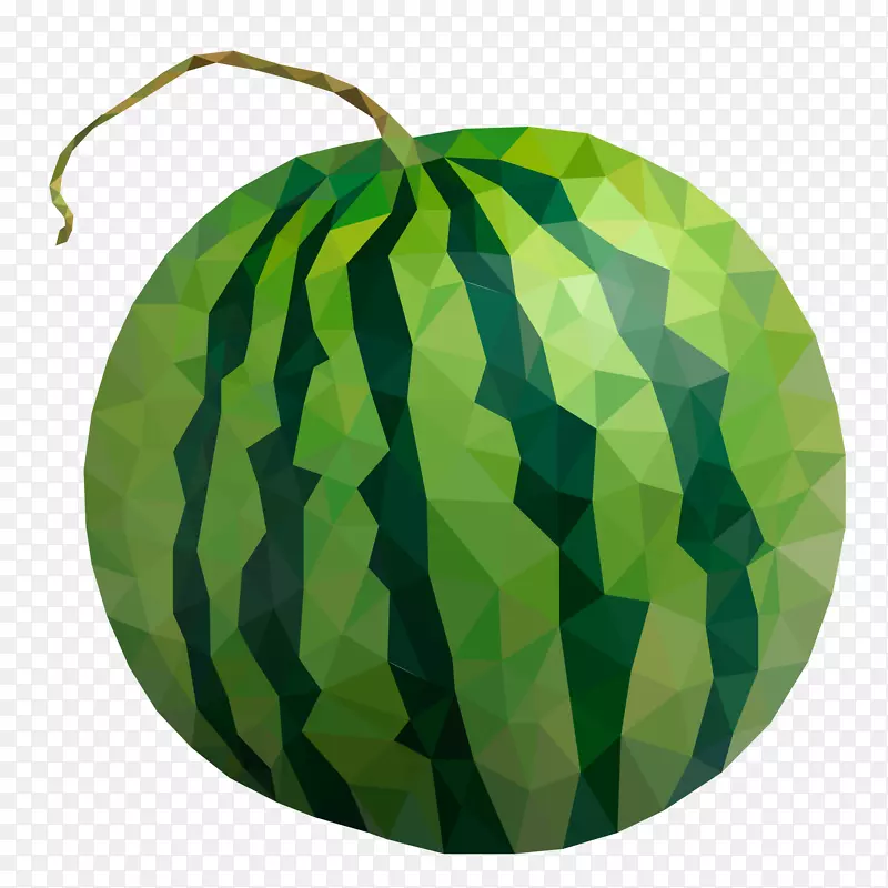 西瓜水果剪贴画-西瓜
