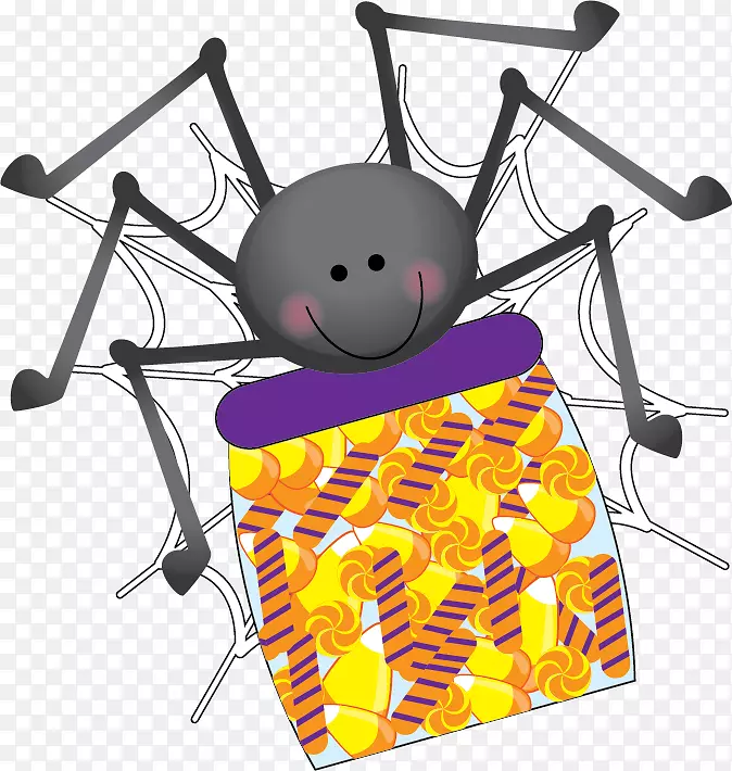 蜘蛛-卡通蜘蛛糖果