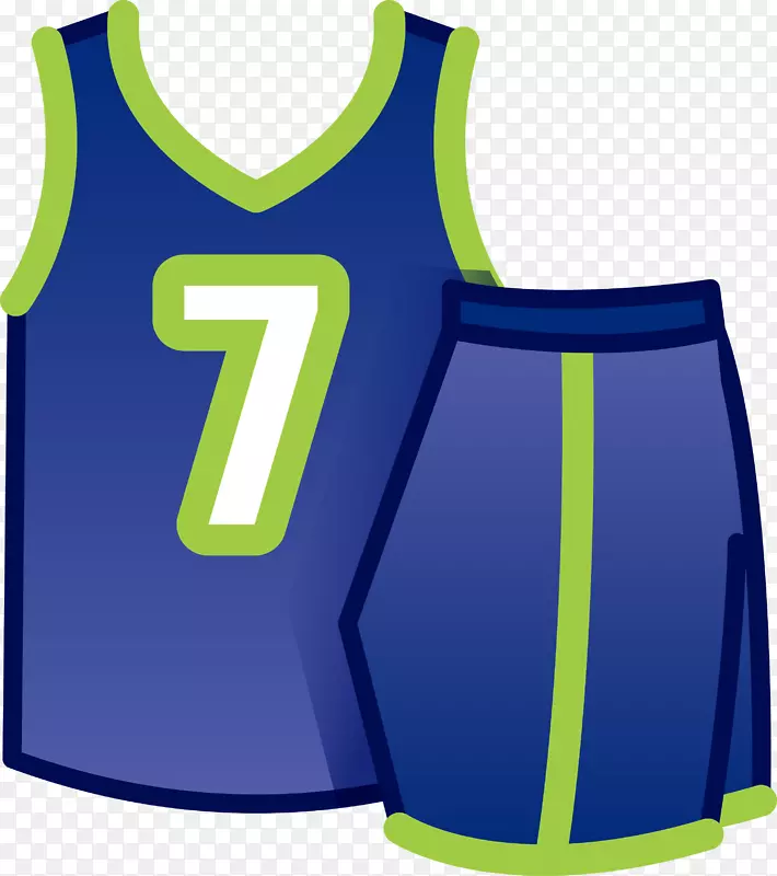 啦啦队制服运动衫篮球制服蓝色篮球制服