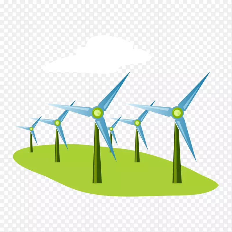 风电场风电可再生能源与环境保护