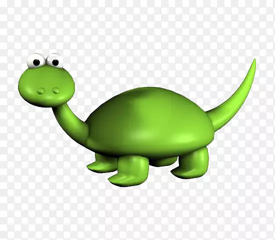 动画三维建模三维计算机图形动物龟回头看