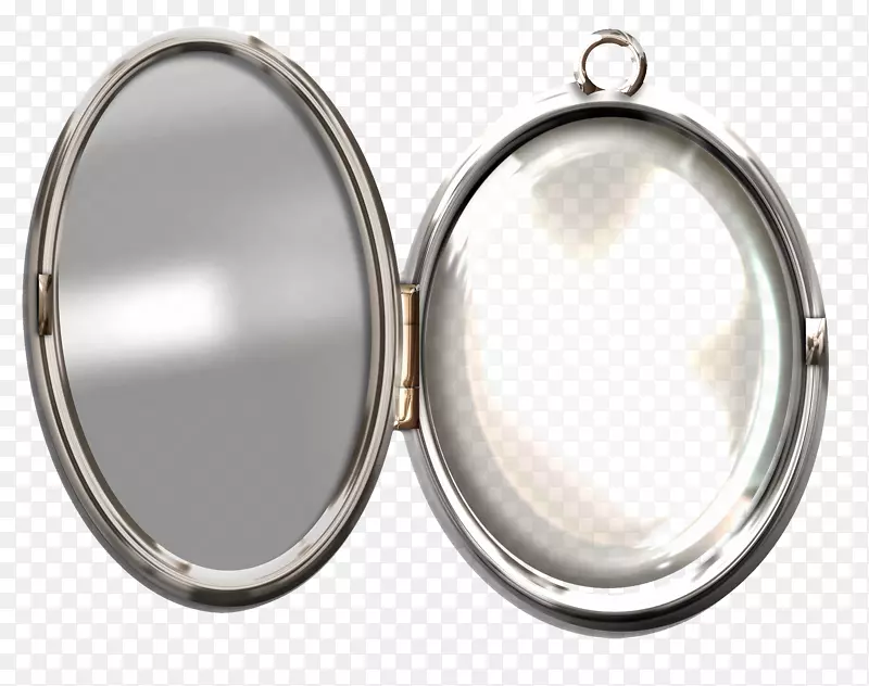 镜面金属灰色金属反射镜