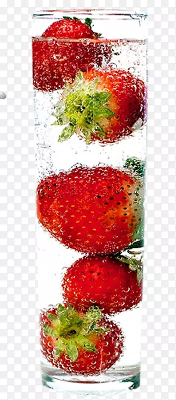 麝香草莓剪贴画-水中草莓