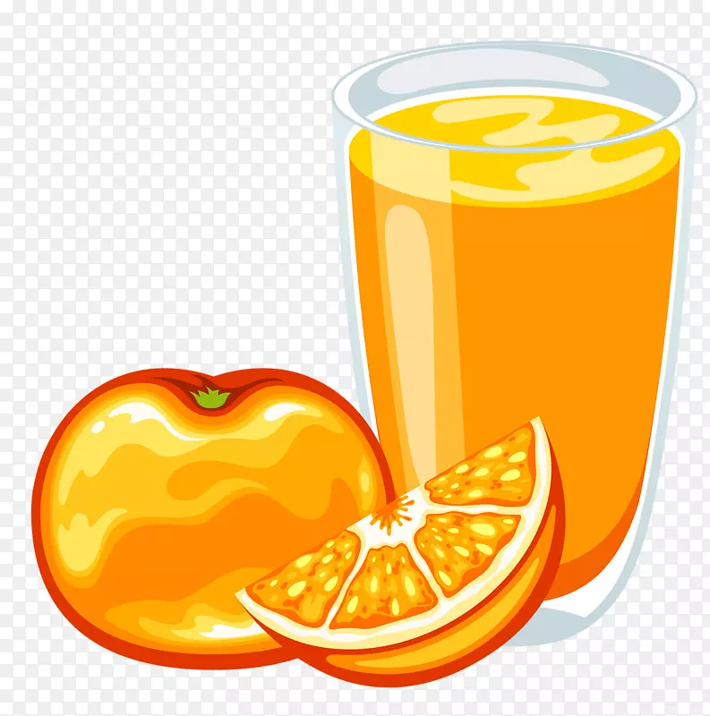 橙汁喝苹果汁橙汁