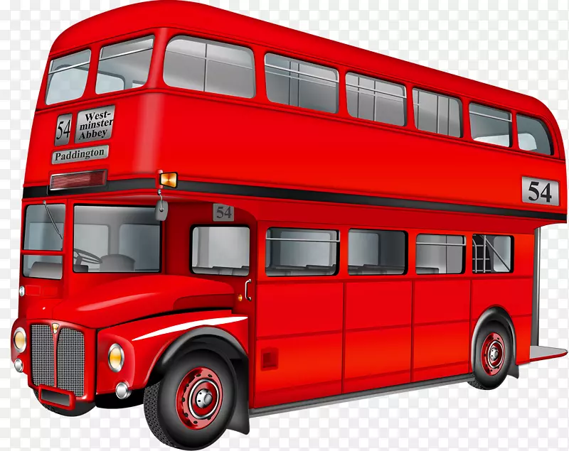 伦敦双层巴士AEC Routemaster旅游巴士服务-红色巴士
