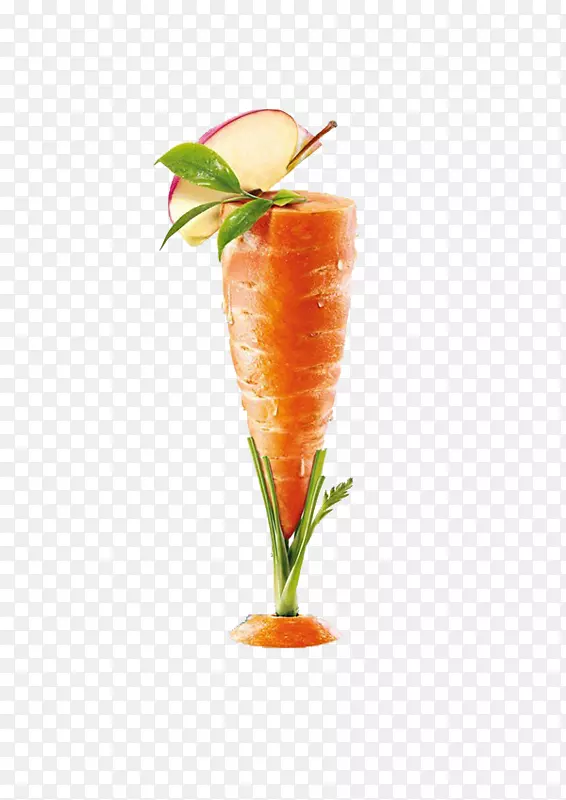 果汁蔬菜图形设计.胡萝卜饮料