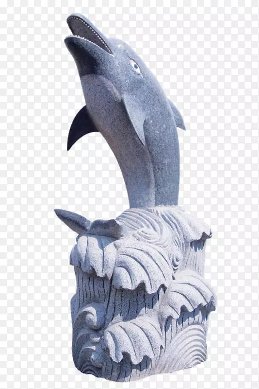 鲸鱼雕塑海豚雕像-小鲸鱼雕像