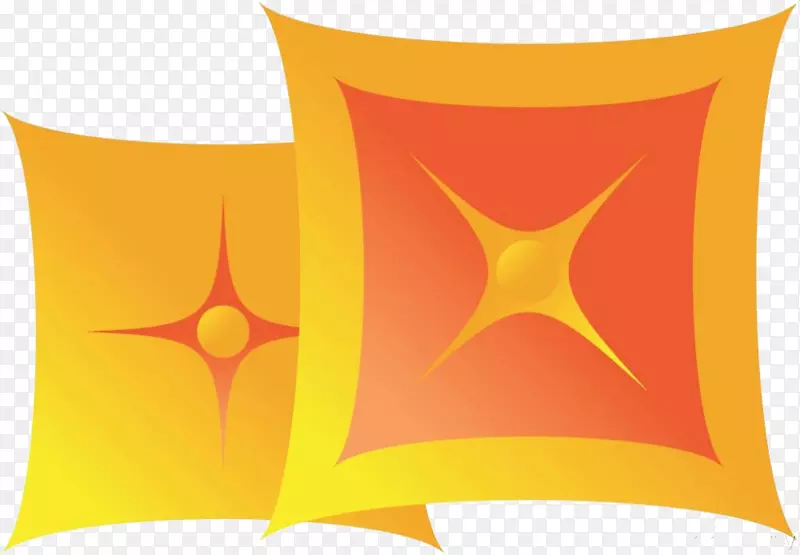 Dakimakura图标-家用橙色枕头