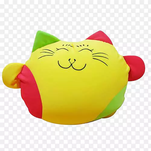 Dakimakura毛绒猫填充玩具-枕头小猫