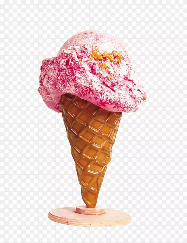 冰淇淋锥奶昔绿茶冰淇淋草莓冰淇淋锥