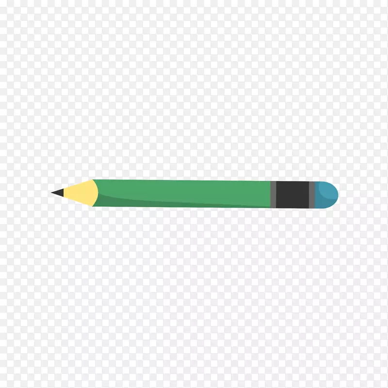 角图样-黑色绿色铅笔