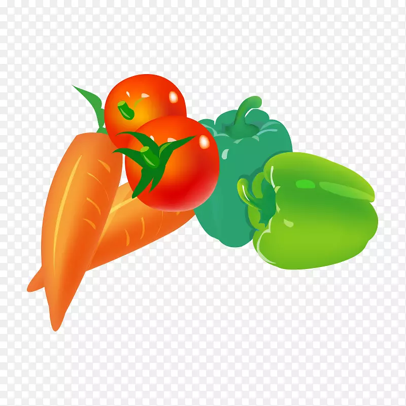哈巴内罗甜椒，花椒，辣椒，青菜
