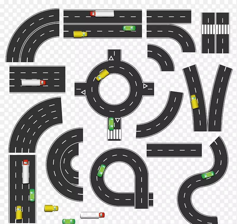 道路图信息图.道路设计