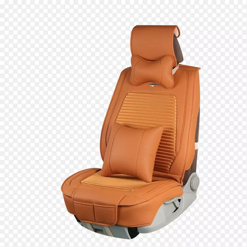 汽车儿童安全座椅-棕色汽车座椅