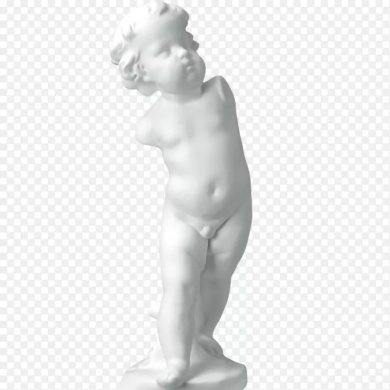 雕塑石膏塑像-石膏儿童