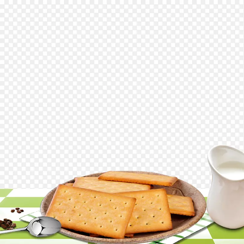 牛奶饼干食品饼干和实物奶制品
