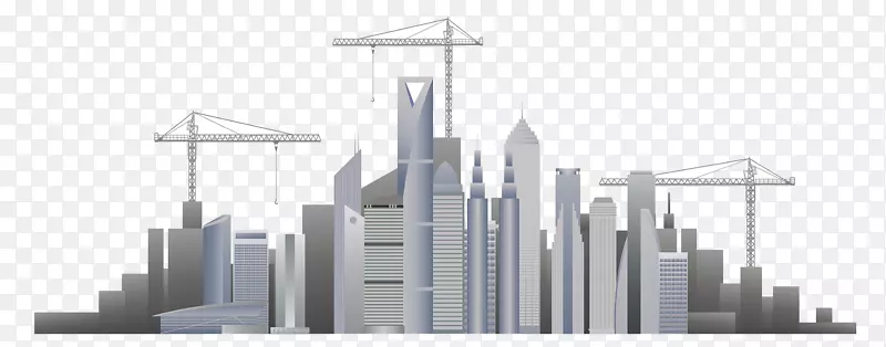 建筑摩天大楼图.现代城市建筑