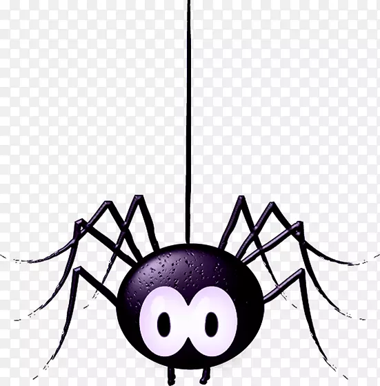 蜘蛛网动画剪辑艺术-卡通蜘蛛