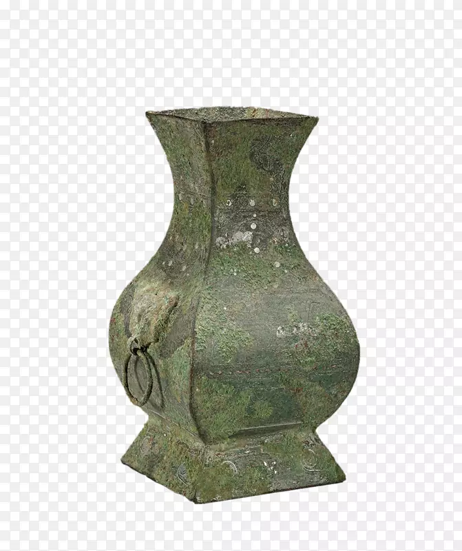 古董青铜图标-古董瓶