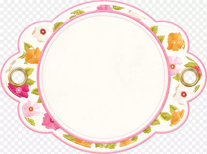 平板瓷盘餐具.花纹镜片