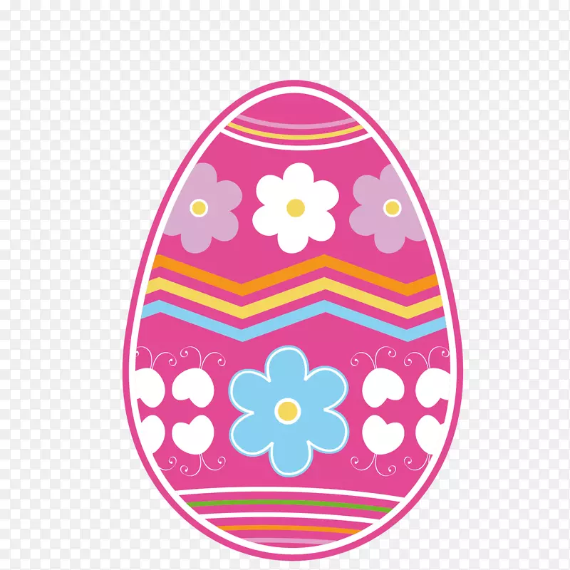 免费复活节彩蛋剪贴画-复活节彩蛋
