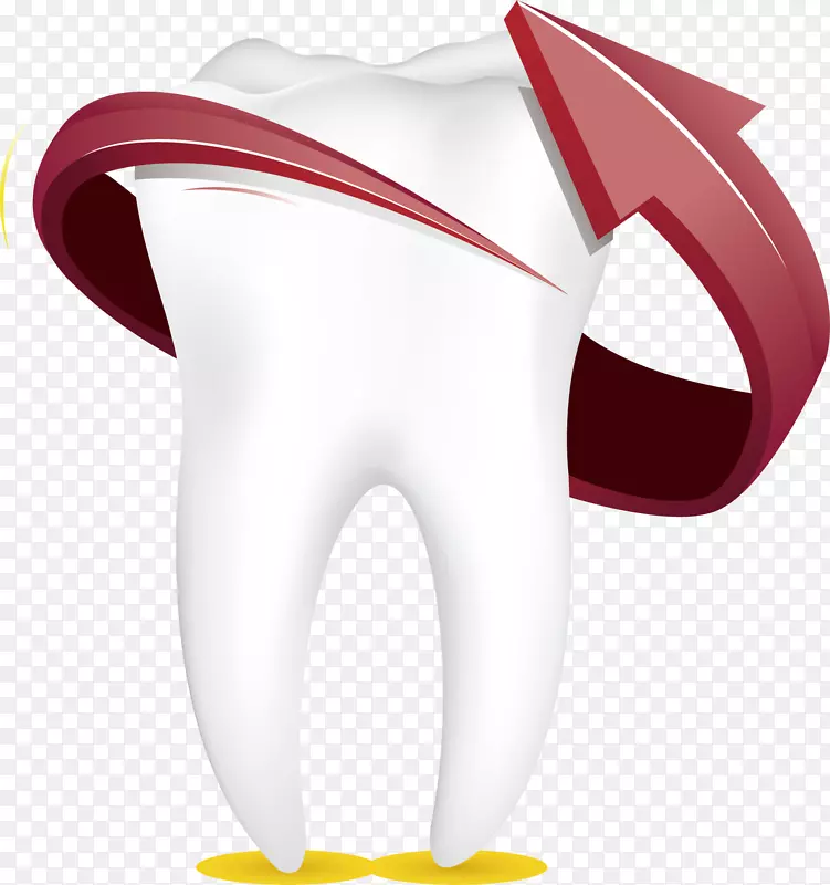 牙齿卡通保护牙齿
